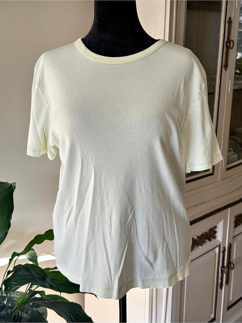 Jones New York Sport Short Sleeve Tee in Green Size XL